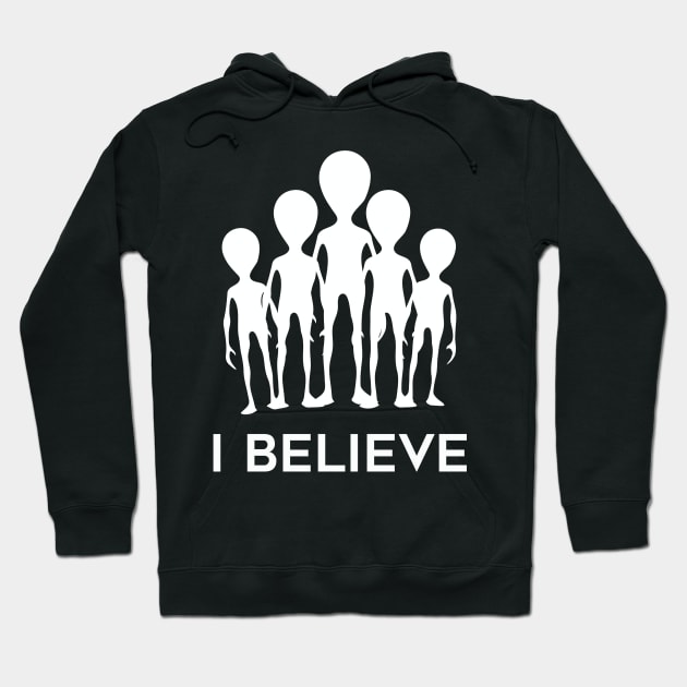 I BELIEVE - ALIENS Hoodie by MysteriouslyBizarre